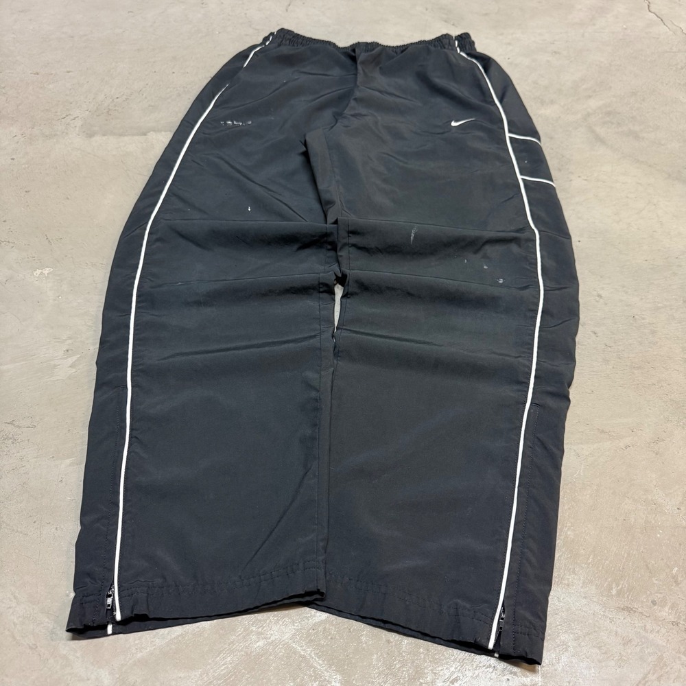 Vintage y2k Baggy Black Nike Track Pants